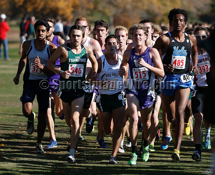 2013-NCAAXCWestSU-058.JPG - Nov 15, 2013; Sacramento, CA, USA; The NCAA D1 West Cross Country Regional at the Haggin Oaks Golf Course.