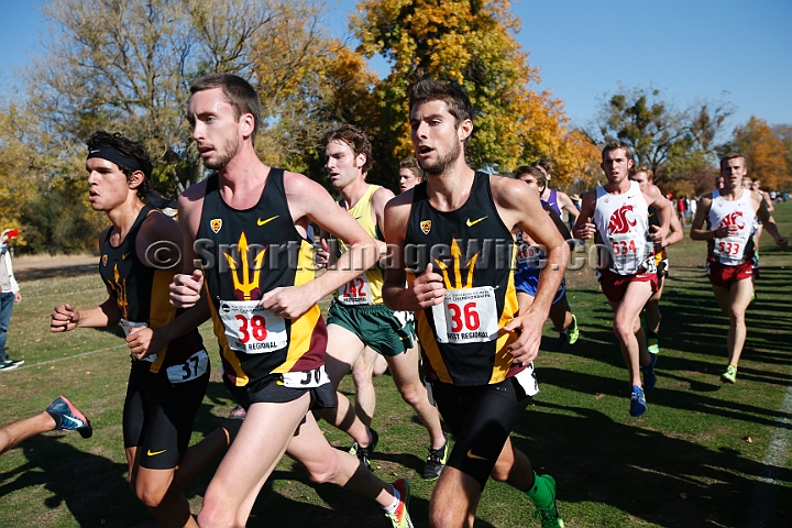 2013-NCAAXCWestSU-060.JPG - Nov 15, 2013; Sacramento, CA, USA; The NCAA D1 West Cross Country Regional at the Haggin Oaks Golf Course.