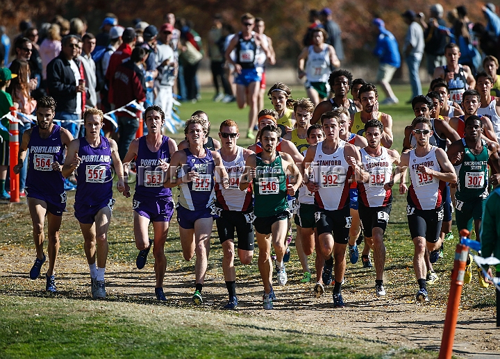 2013-NCAAXCWestSU-063.JPG - Nov 15, 2013; Sacramento, CA, USA; The NCAA D1 West Cross Country Regional at the Haggin Oaks Golf Course.