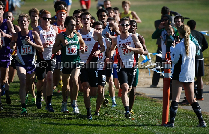 2013-NCAAXCWestSU-064.JPG - Nov 15, 2013; Sacramento, CA, USA; The NCAA D1 West Cross Country Regional at the Haggin Oaks Golf Course.