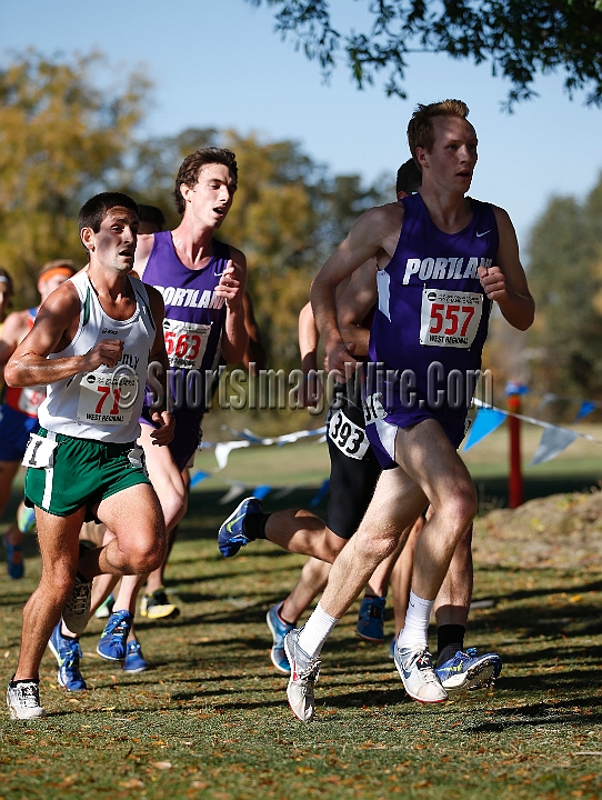 2013-NCAAXCWestSU-071.JPG - Nov 15, 2013; Sacramento, CA, USA; The NCAA D1 West Cross Country Regional at the Haggin Oaks Golf Course.