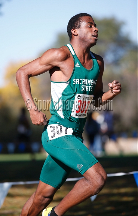 2013-NCAAXCWestSU-072.JPG - Nov 15, 2013; Sacramento, CA, USA; The NCAA D1 West Cross Country Regional at the Haggin Oaks Golf Course.