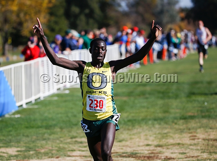 2013-NCAAXCWestSU-082.JPG - Nov 15, 2013; Sacramento, CA, USA; The NCAA D1 West Cross Country Regional at the Haggin Oaks Golf Course.