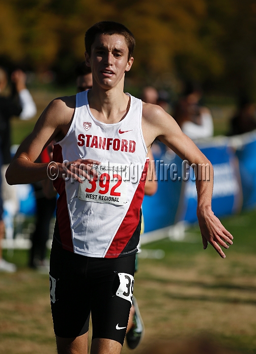 2013-NCAAXCWestSU-085.JPG - Nov 15, 2013; Sacramento, CA, USA; The NCAA D1 West Cross Country Regional at the Haggin Oaks Golf Course.