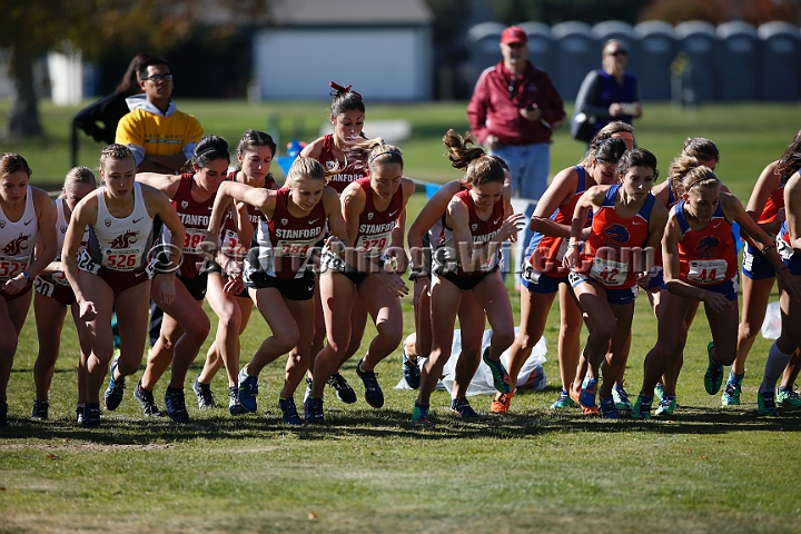 2013-NCAAXCWestSU-101.JPG - Nov 15, 2013; Sacramento, CA, USA; The NCAA D1 West Cross Country Regional at the Haggin Oaks Golf Course.