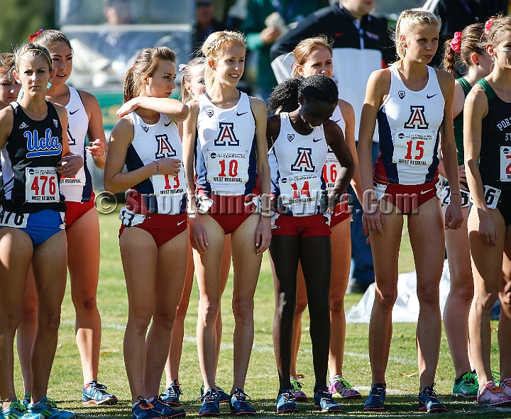 2013-NCAAXCWestSU-104.JPG - Nov 15, 2013; Sacramento, CA, USA; The NCAA D1 West Cross Country Regional at the Haggin Oaks Golf Course.