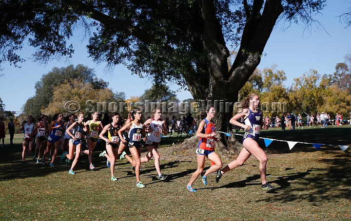 2013-NCAAXCWestSU-109.JPG - Nov 15, 2013; Sacramento, CA, USA; The NCAA D1 West Cross Country Regional at the Haggin Oaks Golf Course.