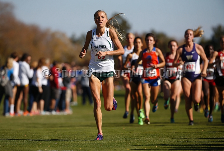 2013-NCAAXCWestSU-115.JPG - Nov 15, 2013; Sacramento, CA, USA; The NCAA D1 West Cross Country Regional at the Haggin Oaks Golf Course.