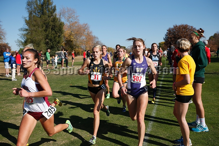 2013-NCAAXCWestSU-123.JPG - Nov 15, 2013; Sacramento, CA, USA; The NCAA D1 West Cross Country Regional at the Haggin Oaks Golf Course.