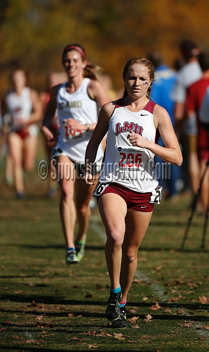 2013-NCAAXCWestSU-132.JPG - Nov 15, 2013; Sacramento, CA, USA; The NCAA D1 West Cross Country Regional at the Haggin Oaks Golf Course.