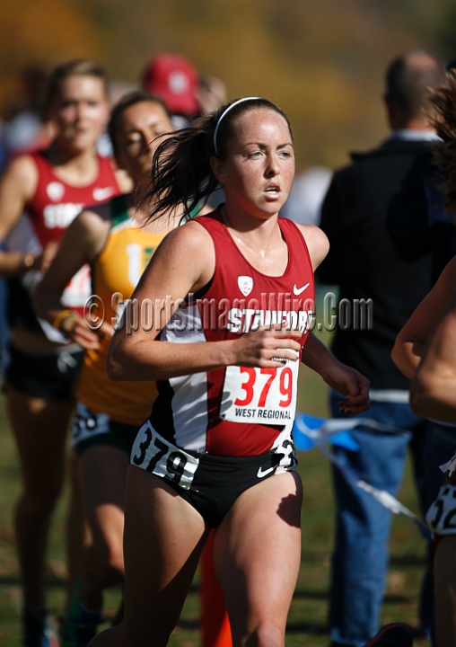 2013-NCAAXCWestSU-136.JPG - Nov 15, 2013; Sacramento, CA, USA; The NCAA D1 West Cross Country Regional at the Haggin Oaks Golf Course.
