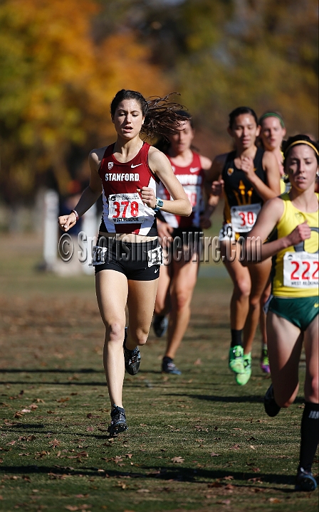 2013-NCAAXCWestSU-138.JPG - Nov 15, 2013; Sacramento, CA, USA; The NCAA D1 West Cross Country Regional at the Haggin Oaks Golf Course.