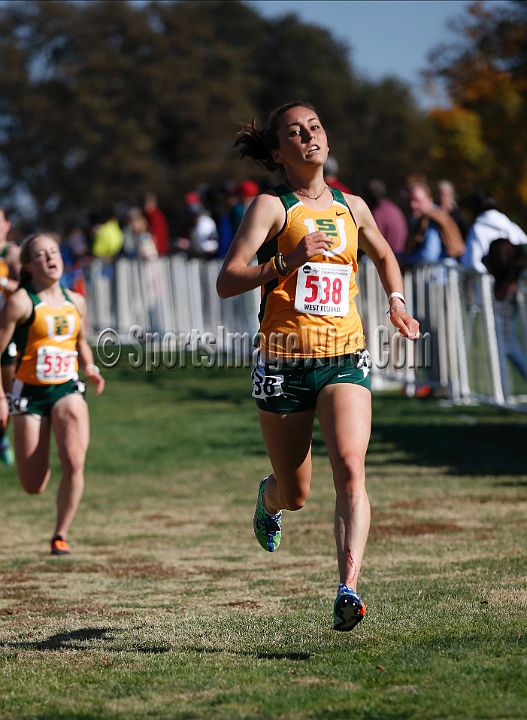 2013-NCAAXCWestSU-156.JPG - Nov 15, 2013; Sacramento, CA, USA; The NCAA D1 West Cross Country Regional at the Haggin Oaks Golf Course.