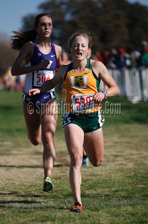 2013-NCAAXCWestSU-157.JPG - Nov 15, 2013; Sacramento, CA, USA; The NCAA D1 West Cross Country Regional at the Haggin Oaks Golf Course.