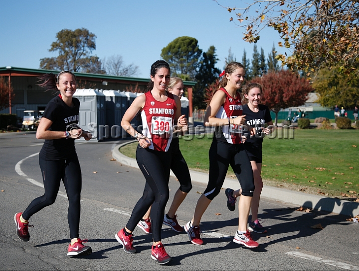 2013-NCAAXCWestSU-168.JPG - Nov 15, 2013; Sacramento, CA, USA; The NCAA D1 West Cross Country Regional at the Haggin Oaks Golf Course.