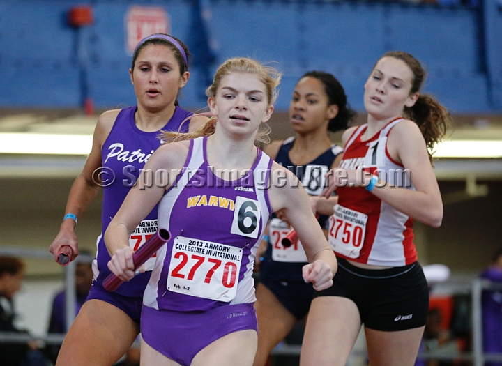 2013NewBalFri-266.JPG - Feb 1-2, 2013, New Balance Collegiate Invitational, The Armory, New York, NY.