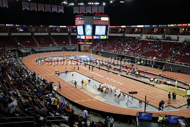 2013DreamMon-012.JPG - 2013 California High School Indoor Invitational track and field meet, February 18 at the Save Mart Center, Fresno, CA.