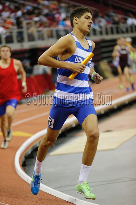 2013DreamMon-020.JPG - 2013 California High School Indoor Invitational track and field meet, February 18 at the Save Mart Center, Fresno, CA.