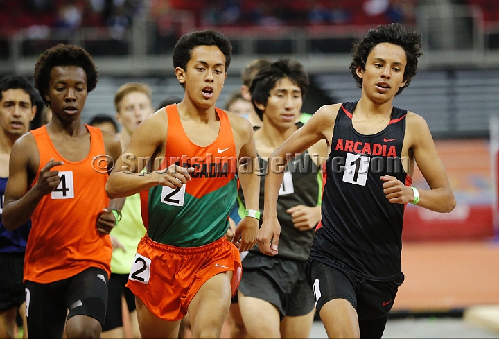 2013DreamMon-052.JPG - 2013 California High School Indoor Invitational track and field meet, February 18 at the Save Mart Center, Fresno, CA.