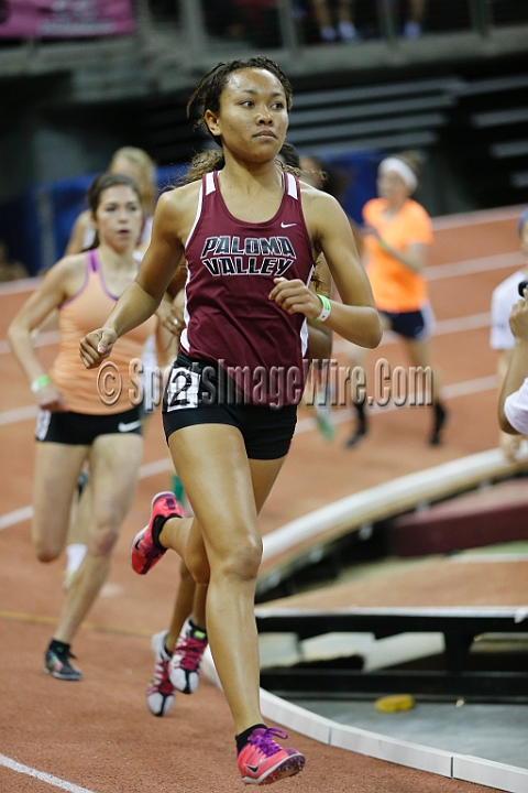 2013DreamMon-093.JPG - 2013 California High School Indoor Invitational track and field meet, February 18 at the Save Mart Center, Fresno, CA.