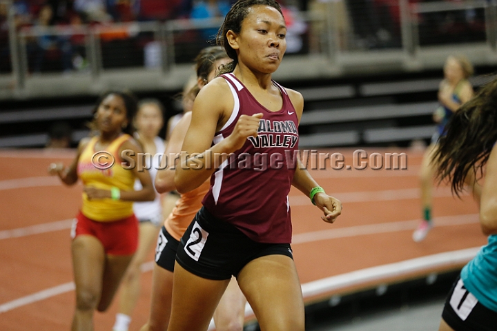 2013DreamMon-094.JPG - 2013 California High School Indoor Invitational track and field meet, February 18 at the Save Mart Center, Fresno, CA.