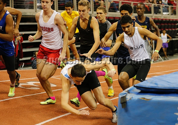 2013DreamMon-100.JPG - 2013 California High School Indoor Invitational track and field meet, February 18 at the Save Mart Center, Fresno, CA.