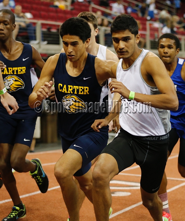 2013DreamMon-104.JPG - 2013 California High School Indoor Invitational track and field meet, February 18 at the Save Mart Center, Fresno, CA.