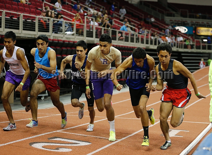 2013DreamMon-107.JPG - 2013 California High School Indoor Invitational track and field meet, February 18 at the Save Mart Center, Fresno, CA.