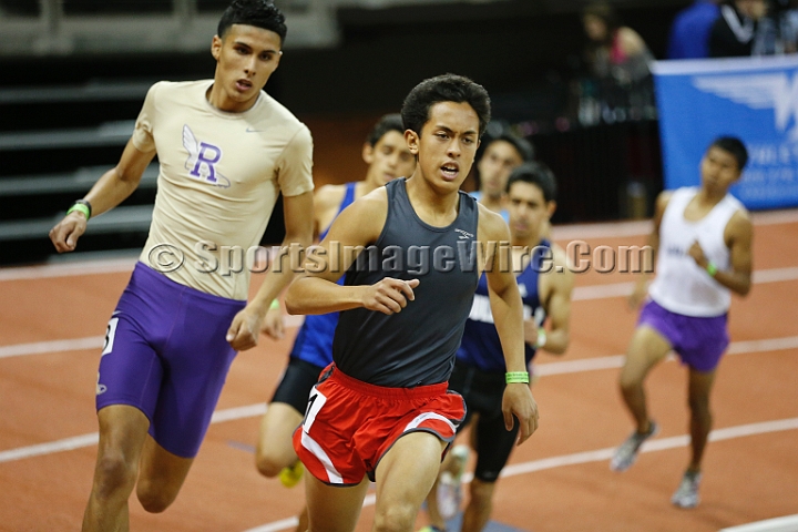 2013DreamMon-110.JPG - 2013 California High School Indoor Invitational track and field meet, February 18 at the Save Mart Center, Fresno, CA.