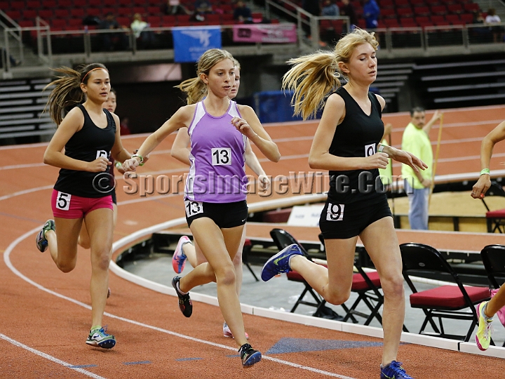 2013DreamMon-119.JPG - 2013 California High School Indoor Invitational track and field meet, February 18 at the Save Mart Center, Fresno, CA.