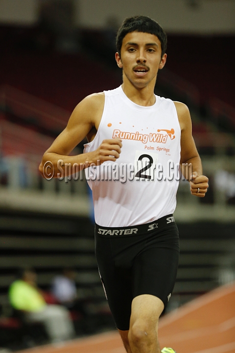 2013DreamMon-135.JPG - 2013 California High School Indoor Invitational track and field meet, February 18 at the Save Mart Center, Fresno, CA.