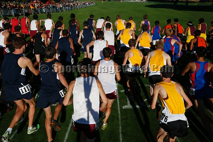 2013SIXCHS-003.JPG - 2013 Stanford Cross Country Invitational, September 28, Stanford Golf Course, Stanford, California.