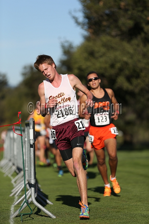 2013SIXCHS-014.JPG - 2013 Stanford Cross Country Invitational, September 28, Stanford Golf Course, Stanford, California.