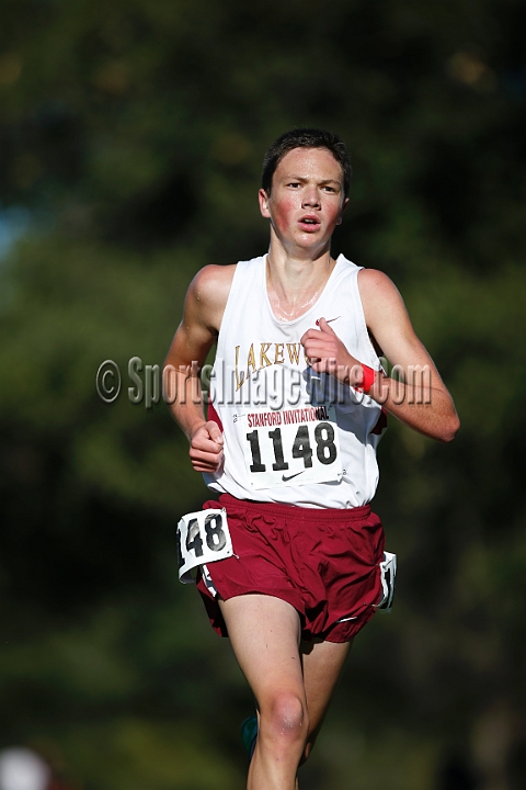 2013SIXCHS-029.JPG - 2013 Stanford Cross Country Invitational, September 28, Stanford Golf Course, Stanford, California.