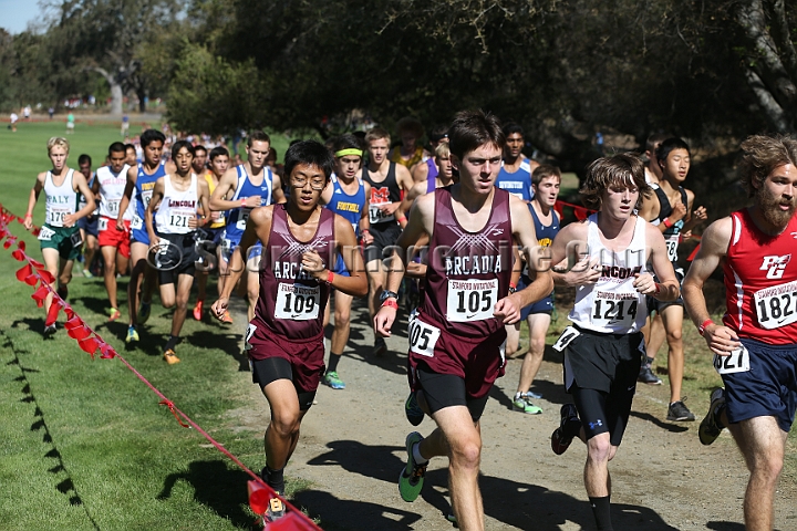 2013SIXCHS-065.JPG - 2013 Stanford Cross Country Invitational, September 28, Stanford Golf Course, Stanford, California.