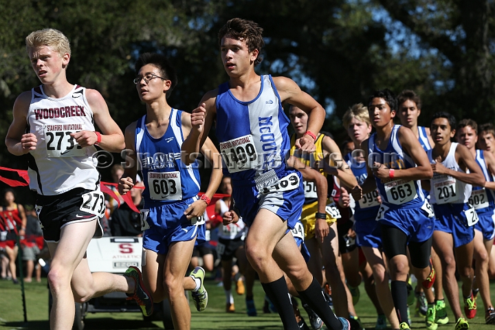 2013SIXCHS-068.JPG - 2013 Stanford Cross Country Invitational, September 28, Stanford Golf Course, Stanford, California.