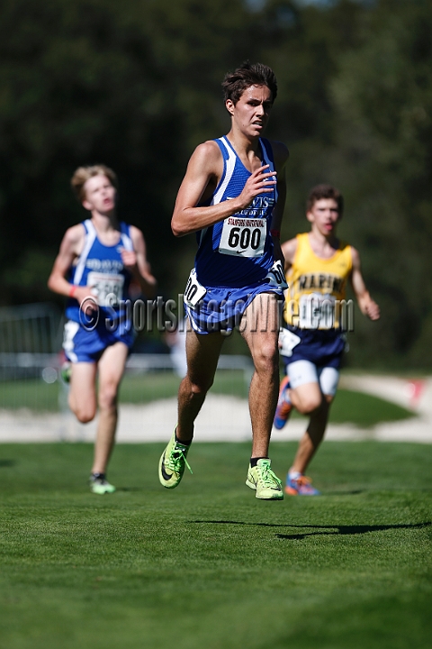 2013SIXCHS-085.JPG - 2013 Stanford Cross Country Invitational, September 28, Stanford Golf Course, Stanford, California.