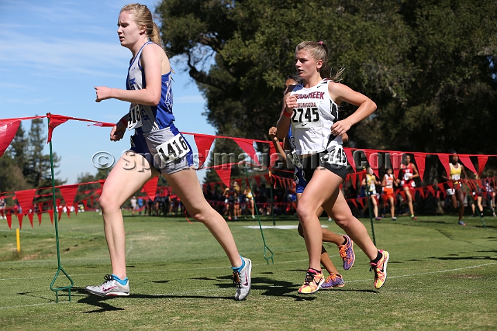 2013SIXCHS-103.JPG - 2013 Stanford Cross Country Invitational, September 28, Stanford Golf Course, Stanford, California.