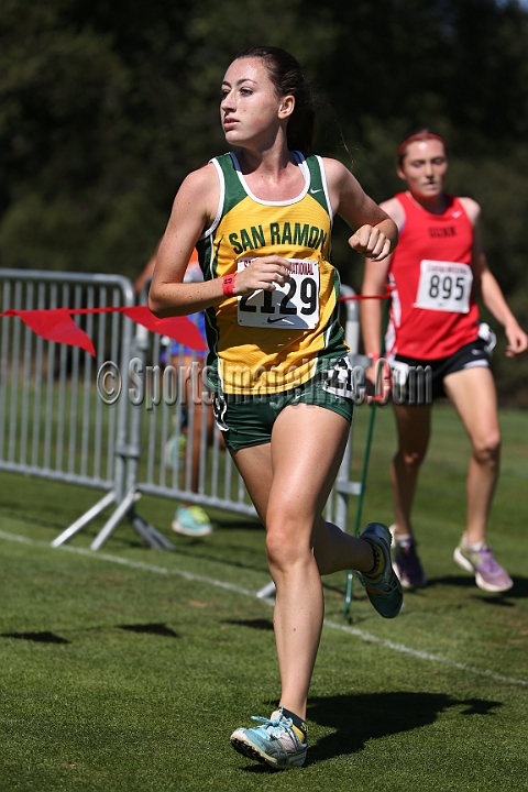 2013SIXCHS-111.JPG - 2013 Stanford Cross Country Invitational, September 28, Stanford Golf Course, Stanford, California.
