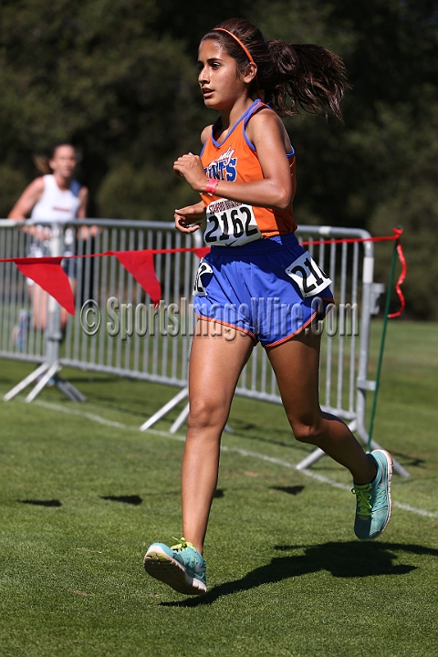 2013SIXCHS-113.JPG - 2013 Stanford Cross Country Invitational, September 28, Stanford Golf Course, Stanford, California.