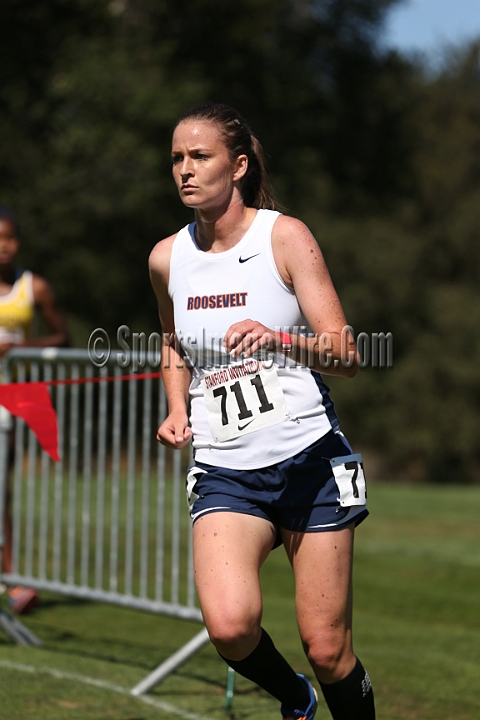 2013SIXCHS-114.JPG - 2013 Stanford Cross Country Invitational, September 28, Stanford Golf Course, Stanford, California.