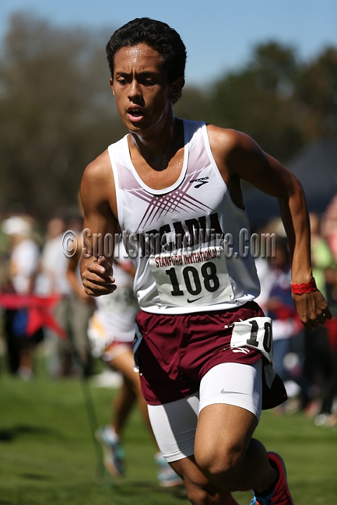 2013SIXCHS-137.JPG - 2013 Stanford Cross Country Invitational, September 28, Stanford Golf Course, Stanford, California.