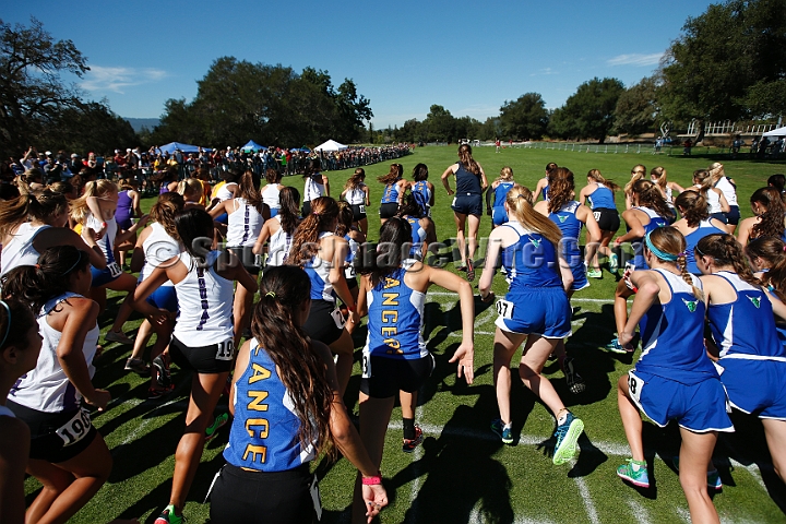 2013SIXCHS-148.JPG - 2013 Stanford Cross Country Invitational, September 28, Stanford Golf Course, Stanford, California.
