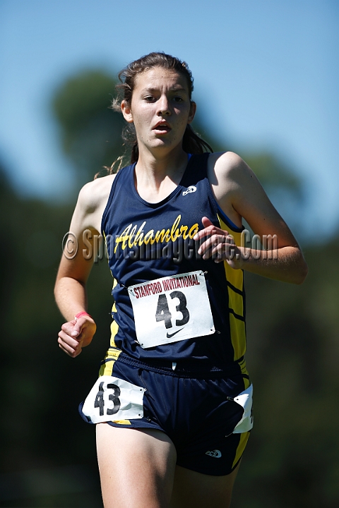 2013SIXCHS-176.JPG - 2013 Stanford Cross Country Invitational, September 28, Stanford Golf Course, Stanford, California.