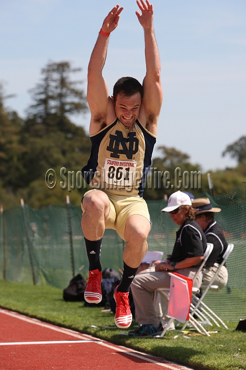 2013SIFriCollege-009.JPG - 2013 Stanford Invitational, March 29-30, Cobb Track and Angell Field, Stanford,CA.