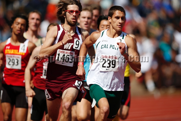 2013SISatColl-0344.JPG - 2013 Stanford Invitational, March 29-30, Cobb Track and Angell Field, Stanford,CA.
