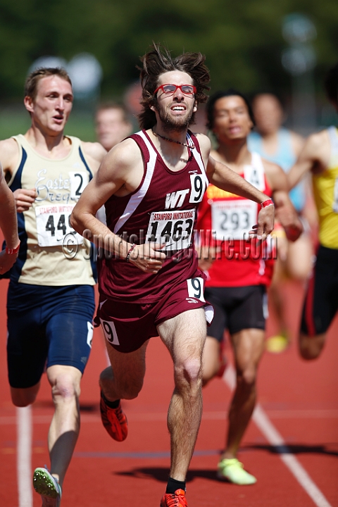 2013SISatColl-0357.JPG - 2013 Stanford Invitational, March 29-30, Cobb Track and Angell Field, Stanford,CA.