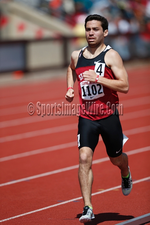 2013SISatColl-0395.JPG - 2013 Stanford Invitational, March 29-30, Cobb Track and Angell Field, Stanford,CA.
