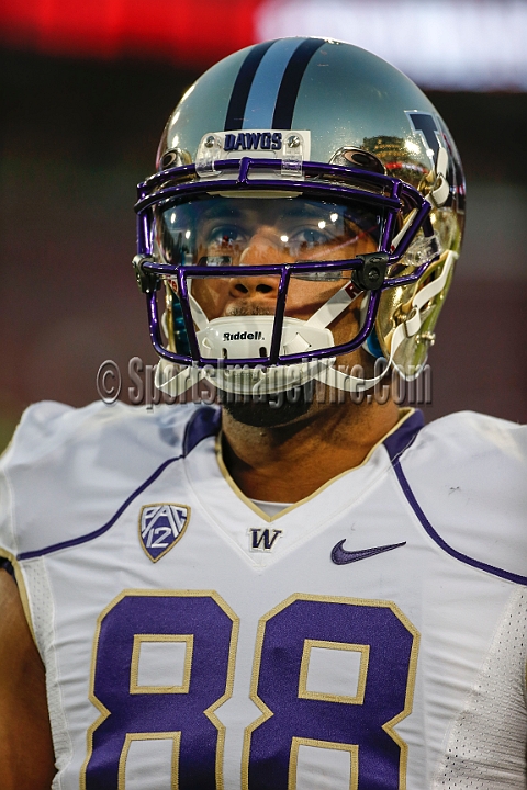 2013Stanford-Wash-037.JPG - Oct. 5, 2013; Stanford, CA, USA; Washington Huskies tight end Austen Seferian-Jenkins prior to game against the Stanford Cardinal at  Stanford Stadium. Stanford defeated Washington 31-28.