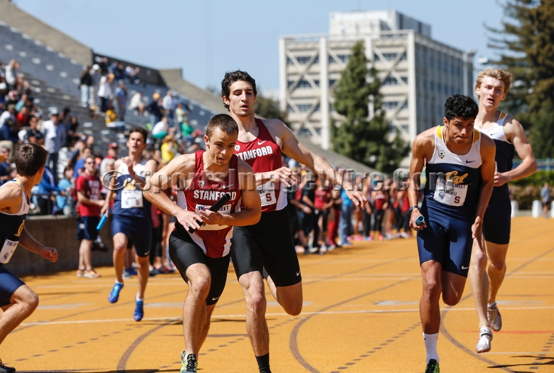 2014BigMeet-017.JPG - Apr 12, 2014; Berkeley, CA, USA; The 120th Stanford vs California Big Meet